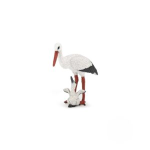 50159 PAPO WILD STORK AND BABY STORK KOUREAS TOYS