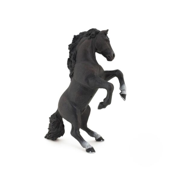 51522 PAPO HORSES BLACK REARED UP HORSES KOUREAS TOYS