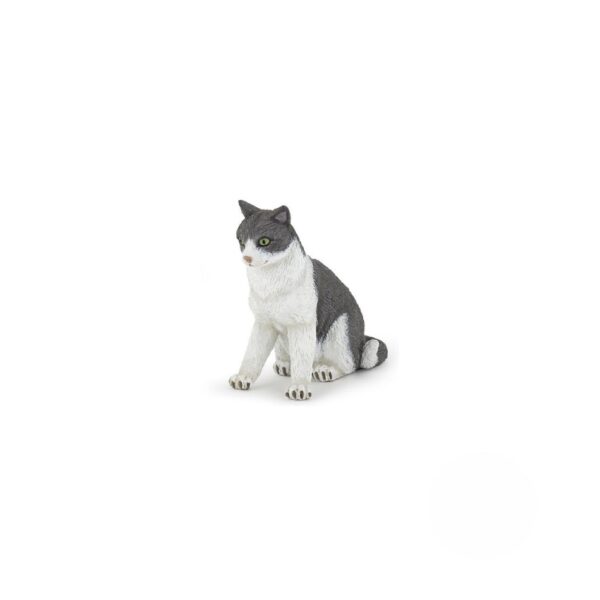 54033 PAPO DOG & CAT SITTING DOWN CAT KOUREAS TOYS