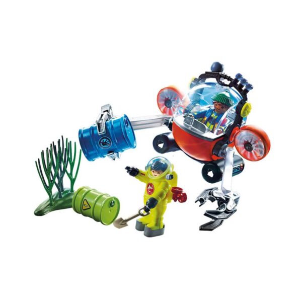 PLAYMOBIL 70142 UNDERWATER CLEANING COMPANY KOUREAS TOYS