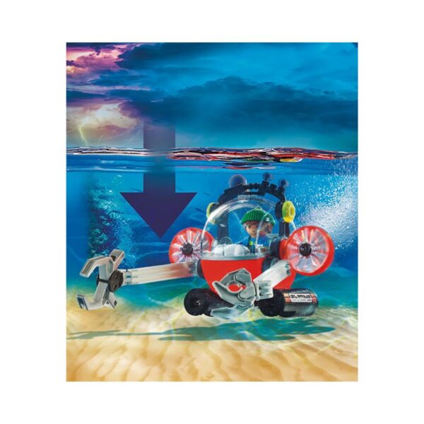 PLAYMOBIL 70142 UNDERWATER CLEANING COMPANY KOUREAS TOYS