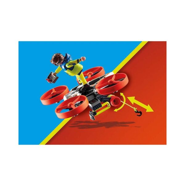 PLAYMOBIL 70143 DIVER RESCUE OPERATION WITH DRONE KOUREAS TOYS