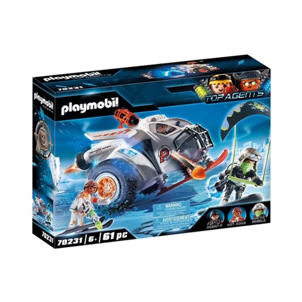 PLAYMOBIL 70231 SPY TEAM SNOW GLIDER KOUREAS TOYS