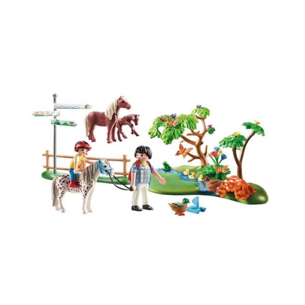 PLAYMOBIL 70512 PONY RIDE KOUREAS TOYS