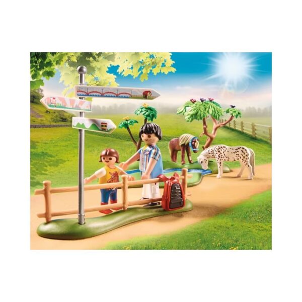 PLAYMOBIL 70512 PONY RIDE KOUREAS TOYS