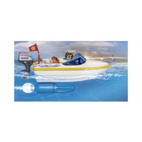 PLAYMOBIL 70534 TRUCK WITH TRAILER AND SPEEDBOAT KOUREAS TOYS