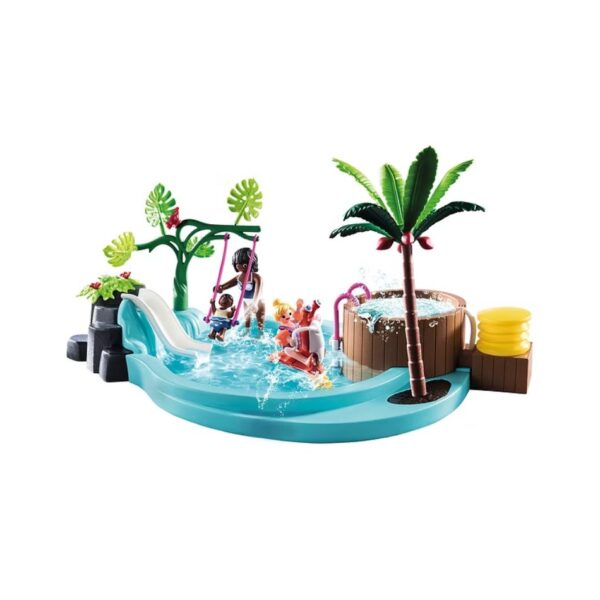 PLAYMOBIL 70611 CHILDREN'S POOL WITH WHIRLPOOL KOUREAS TOYS