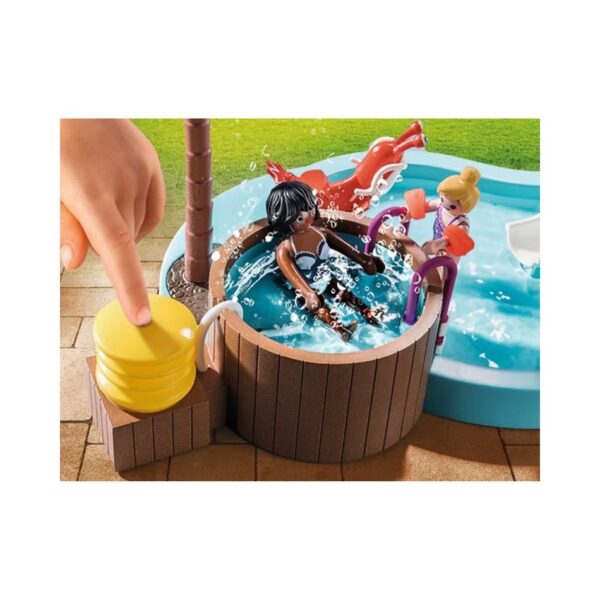 PLAYMOBIL 70611 CHILDREN'S POOL WITH WHIRLPOOL KOUREAS TOYS