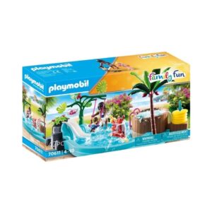PLAYMOBIL 70611 CHILDREN'S POOL WITH WHIRLPOOL KOUREAS TOYS