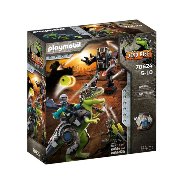 PLAYMOBIL 70624 T-REX THE BATTLE OF THE GIANTS KOUREAS TOYS
