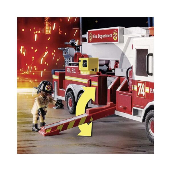 PLAYMOBIL 70935 US AMBULANCE: FIRST AID VEHICLE KOUREAS TOYS