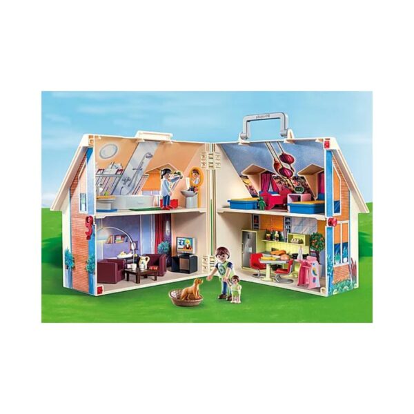 PLAYMOBIL 70985 DOLLHOUSE MODERN DOLLHOUSE-SUITCASE