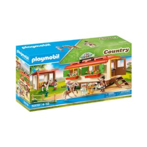 PLAYMOBIL 70510 COUNTRY CAMPING WITH CARAVAN AND PONY KOUREAS TOYS