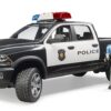 BRUDER 02505 RAM 2500 POLICE PICK-UP TRUCK WITH POLICE OFFICER KOUREAS TOYS