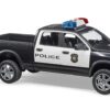 BRUDER 02505 RAM 2500 POLICE PICK-UP TRUCK WITH POLICE OFFICER KOUREAS TOYS