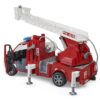 BRUDER 02673 MB SPRINTER FIRE SERVICE WITH TURNTABLE LADDER, PUMP AND LIGHT & SOUND MODULE KOUREAS TOYS