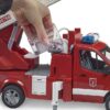 BRUDER 02673 MB SPRINTER FIRE SERVICE WITH TURNTABLE LADDER, PUMP AND LIGHT & SOUND MODULE KOUREAS TOYS