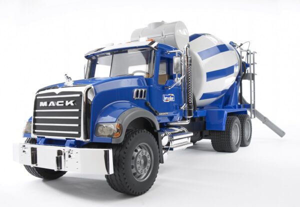 BRUDER 02814 MACK GRANITE CEMENT MIXER KOUREAS TOYS