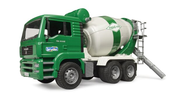 BRUDER 02739 MAN TGA CEMENT MIXER TRUCK KOUREAS TOYS