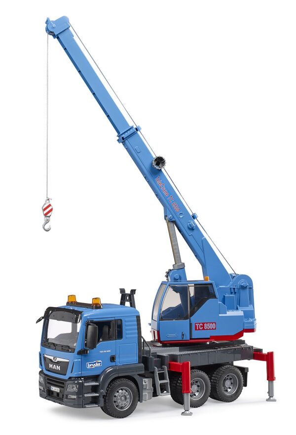 BRUDER 03771 MAN TGS CRANE TRUCK KOUREAS TOYS