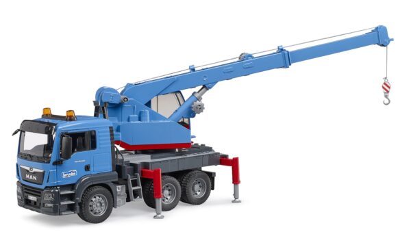 BRUDER 03771 MAN TGS CRANE TRUCK KOUREAS TOYS