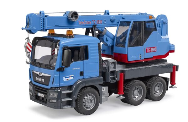 BRUDER 03771 MAN TGS CRANE TRUCK KOUREAS TOYS