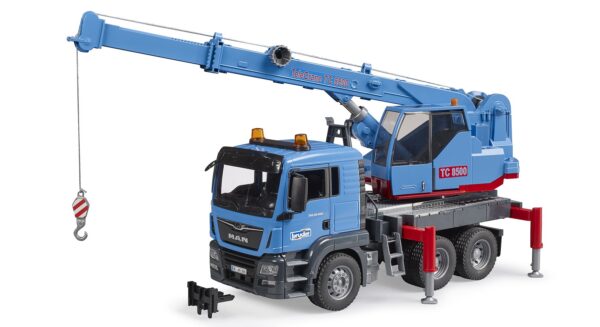 BRUDER 03771 MAN TGS CRANE TRUCK KOUREAS TOYS