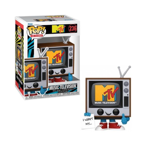 FUNKO POP! AD ICONS: MTV MUSIC TELEVISION 236 KOUREAS TOYS