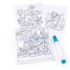 AS 61006 DRAWING SET POCKET DINOSAURS IN 4 DIFFERENT ITEMS KOUREAS TOYS