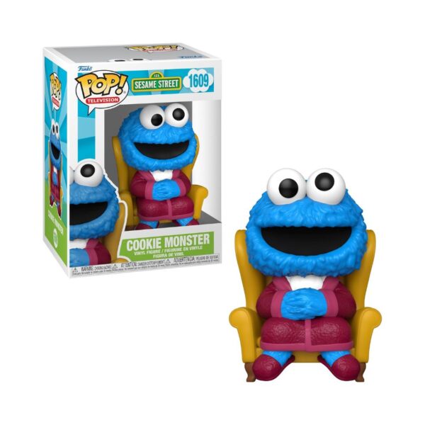 FUNKO POP! TELEVISION: SESAME STREET COOKIE MONSTER 1609 KOUREAS TOYS