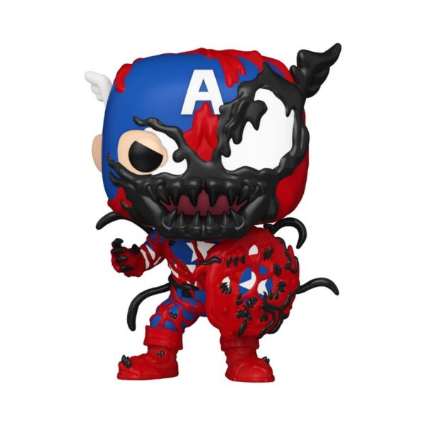 FUNKO POP! MARVEL: CARNAGE CAPTAIN AMERICA 1436 KOUREAS TOYS