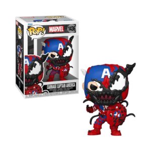 FUNKO POP! MARVEL: CARNAGE CAPTAIN AMERICA 1436 KOUREAS TOYS