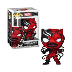 FUNKO POP! MARVEL: CARNAGE BLACK PANTHER 1434 KOUREAS TOYS