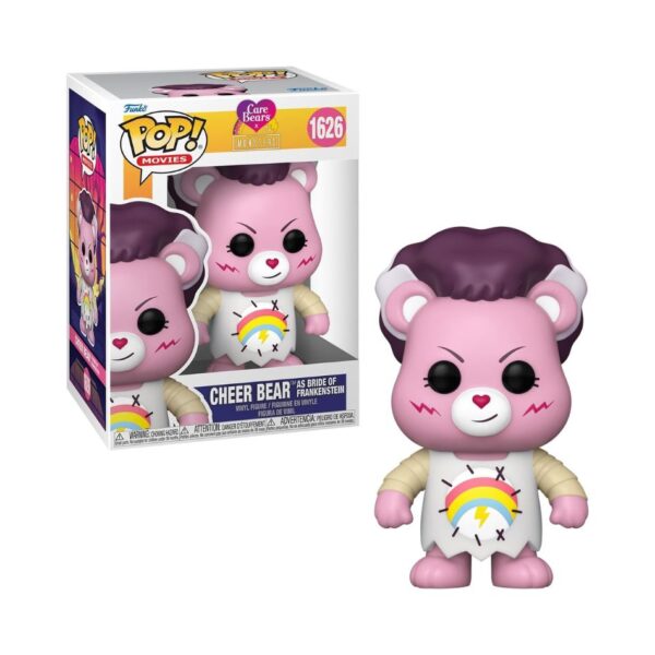 FUNKO POP! MOVIES: CARE BEARS X UNIVERSAL MONSTERS - CHEER AS FRANKENSTEIN'S 1626 KOUREAS TOYS