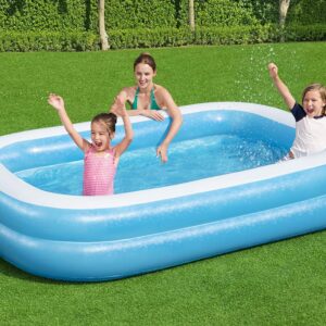 BESTWAY 54006 INFLATABLE RECTANGULAR FAMILY POOL KOUREAS TOYS