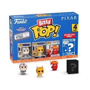 FUNKO BITTY POP! 4 PACK: DISNEY PIXAR SURPRISE MINI FIGURE KOUREAS TOYS