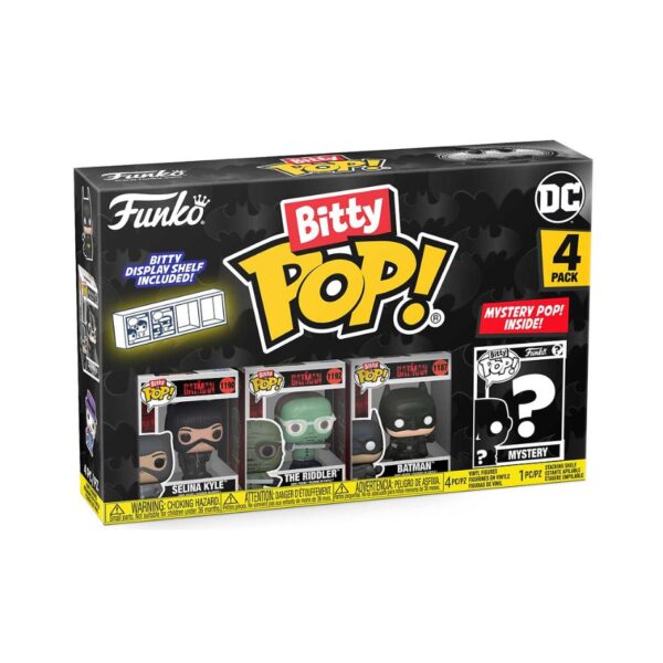 FUNKO BITTY POP! 4 PACK: DC BATMAN 85TH SELINA KYLE SURPRISE MINI FIGURE