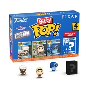 FUNKO BITTY POP! 4 PACK: DISNEY PIXAR SURPRISE MINI FIGURE KOUREAS TOYS