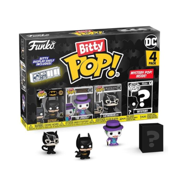 FUNKO BITTY POP! 4 PACK: DC 85TH BATMAN SURPRISE MINI FIGURE KOUREAS TOYS