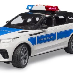 BRUDER 02890 RANGE ROVER VELAR POLICE VEHICLE WITH POLICE OFFICER KOUREAS TOYS