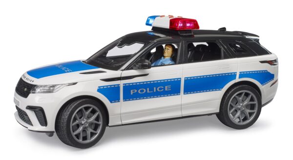 BRUDER 02890 RANGE ROVER VELAR POLICE VEHICLE WITH POLICE OFFICER KOUREAS TOYS