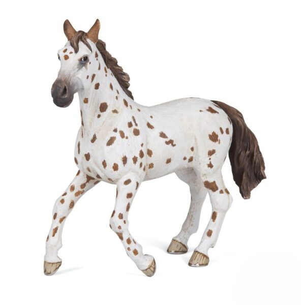 51509 PAPO HORSES BROWN APPALOOSA MARE KOUREAS TOYS