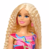 BARBIE FASHIONISTAS DOLL #223, BLONDE, TOTALLY HAIR-INSPIRED LOOK & ACCESSORIES, 65TH ANNIVERSARY KOUREAS TOYS