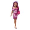 BRAND JDC86 BARBIE® FASHION DOLL WITH EXTRA-LONG COLOR-STREAKED BLACK HAIR, CLOTHES & STYLING ACCESSORIES KOUREAS TOYS
