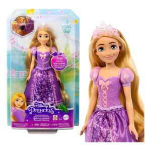 BRAND HPD41 DISNEY PRINCESS BY SINGING RAPUNZEL DOLL IN SIGNATURE CLOTHING, SINGS "WHEN WILL MY LIFE BEGIN?" FROM THE MOVIE TANGLED KOUREAS TOYS