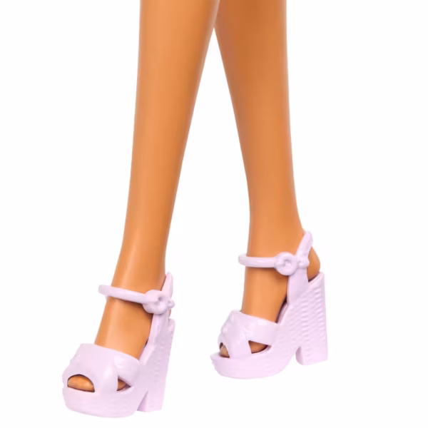 BRAND HRH17 BARBIE® FASHIONISTAS DOLL #228 BLIND BARBIE DOLL WEARING PASTEL OUTFIT WITH CANE AND SUNGLASSES KOUREAS TOYS
