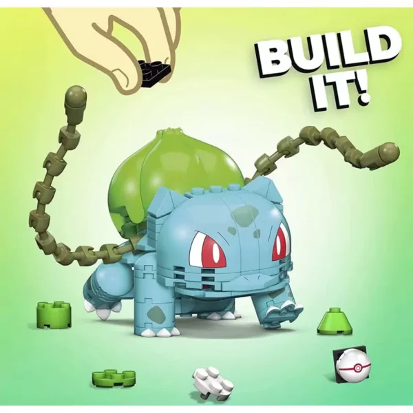 BRAND MEGA POKEMON BULBASAUR CONSTRUCTION SET KOUREAS TOYS