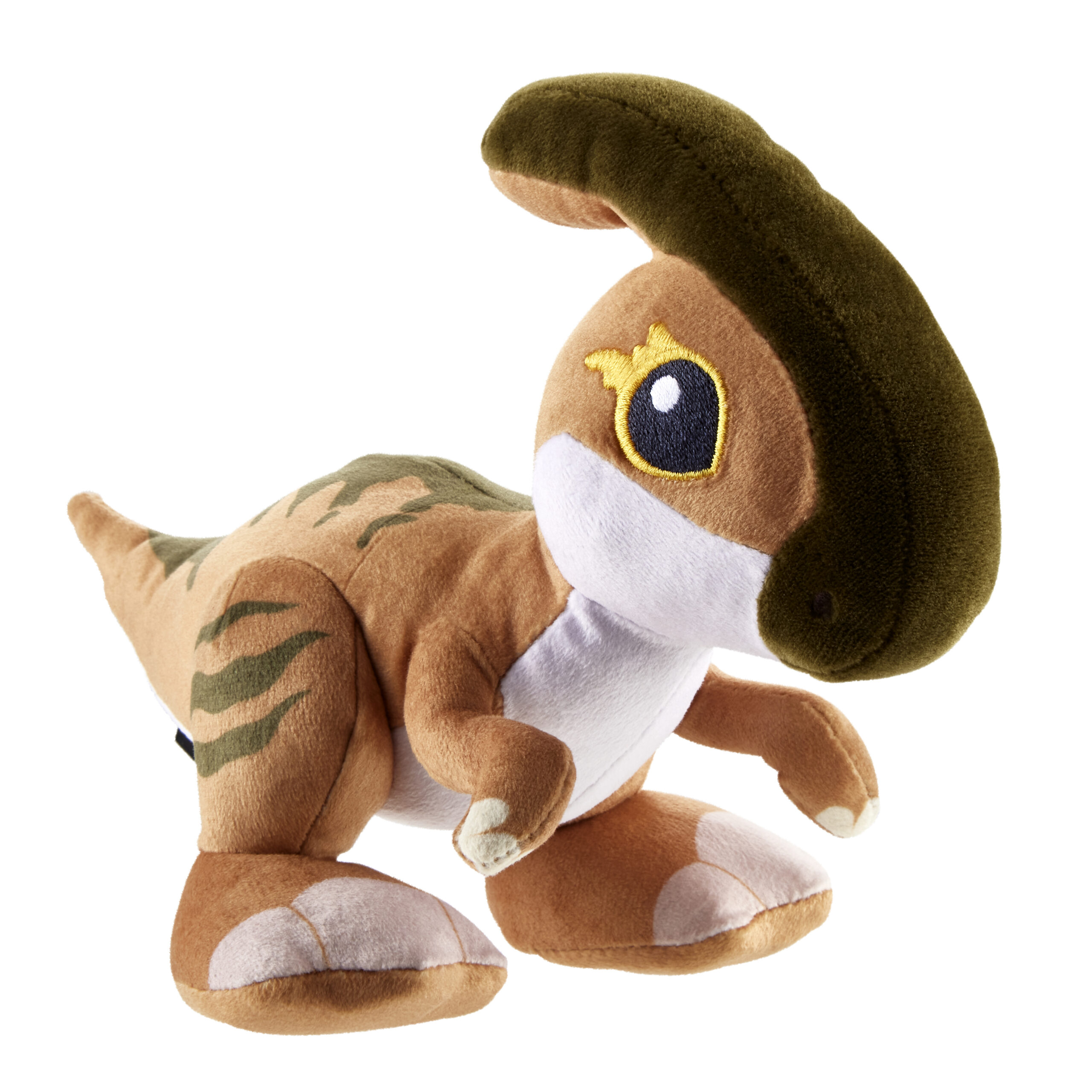 BRAND HWF98 JURASSIC WORLD PLUSH DINOSAUR CREATURES WITH SOUND - PARASAUROLOPHUS 23cm KOUREAS TOYS