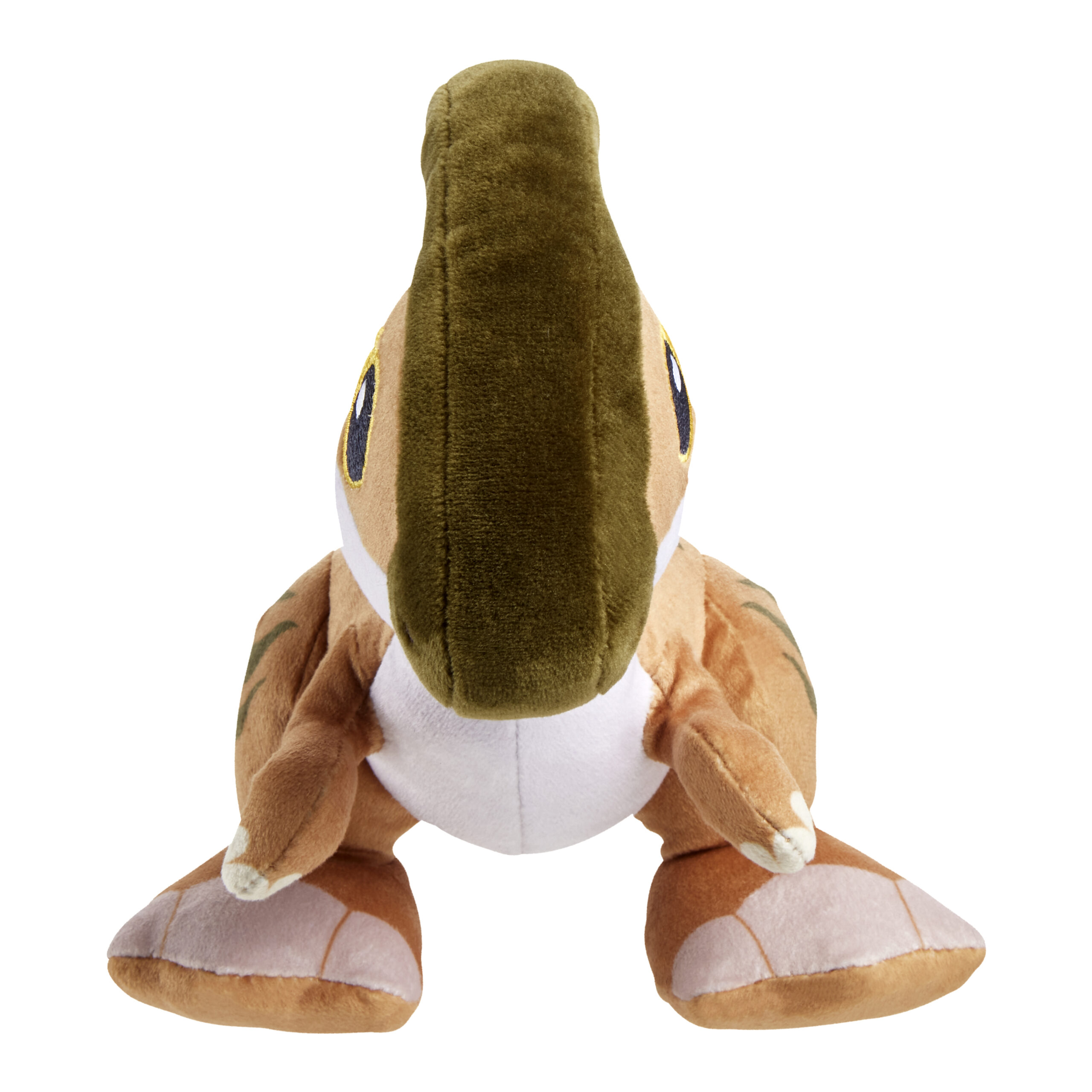 BRAND HWF98 JURASSIC WORLD PLUSH DINOSAUR CREATURES WITH SOUND - PARASAUROLOPHUS 23cm KOUREAS TOYS