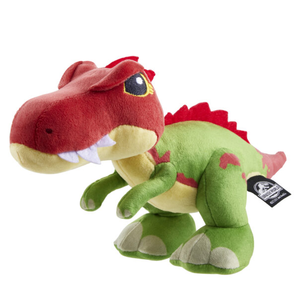 BRAND HWF97 JURASSIC WORLD PLUSH DINOSAUR CREATURES WITH SOUND - SUCHOMIMUS 23cm KOUREAS TOYS